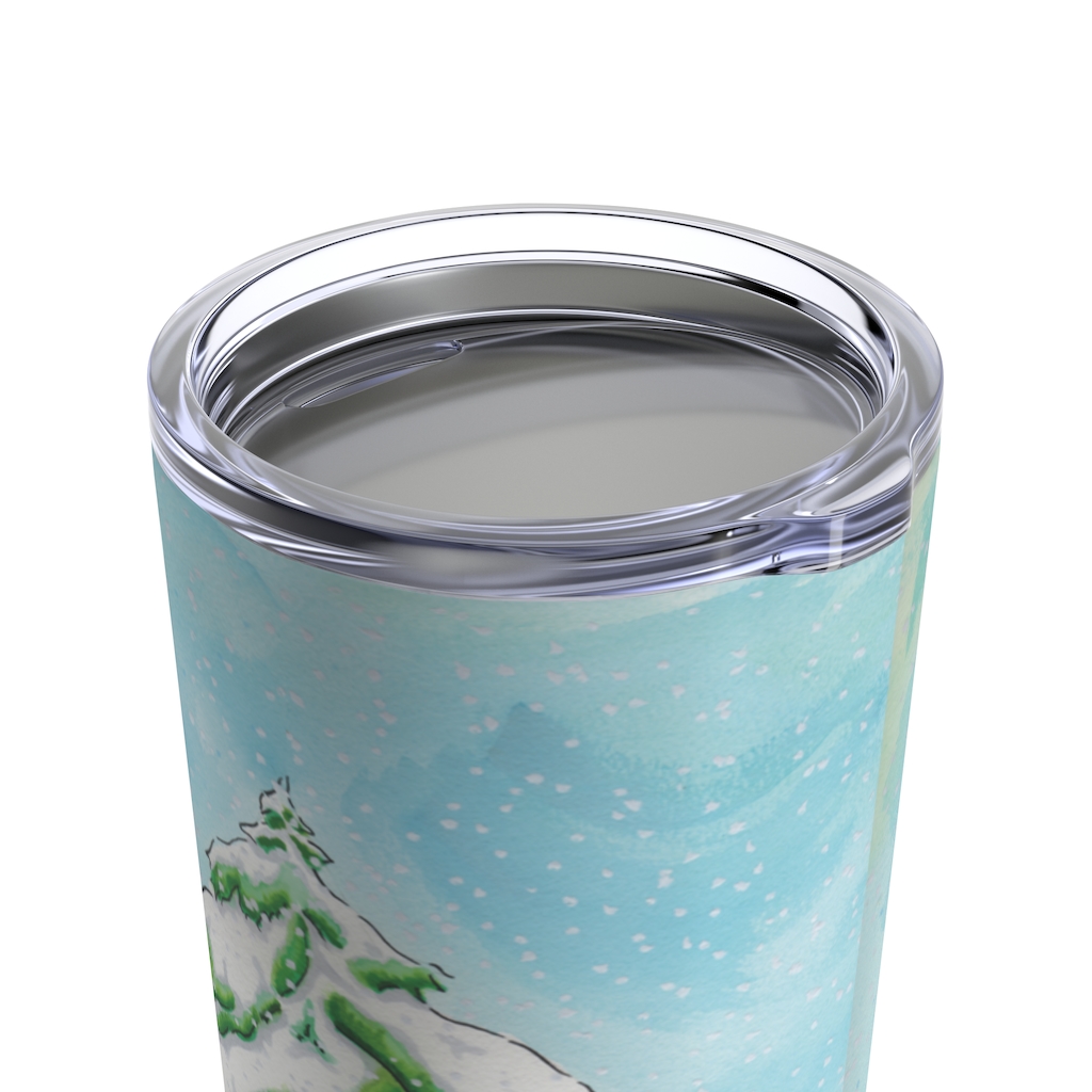 Enjoying The Snow Tumbler 20oz - Image 6