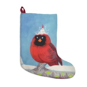 Cardinal In The Snow Christmas Stockings
