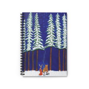 Fire With Friends Spiral Notebook - Ruled Line